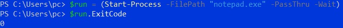 exit code 2 shell script